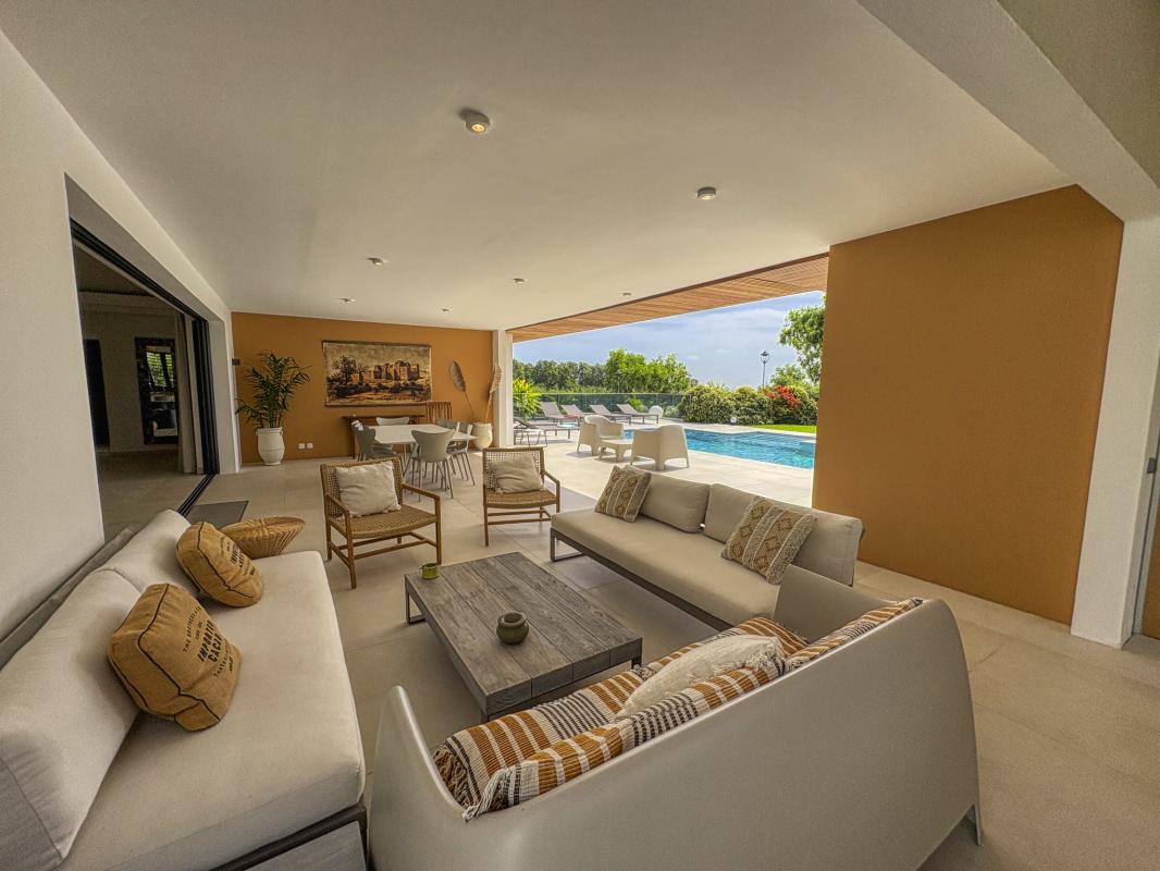 33.Location villa piscine Saint François Guadeloupe_Terrasse